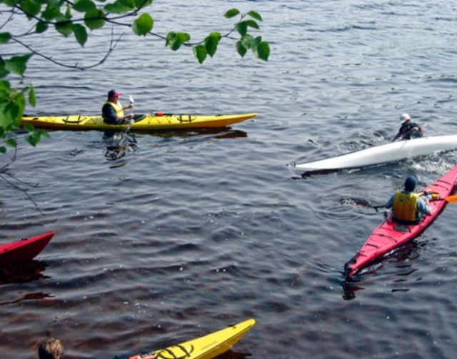 River paddling